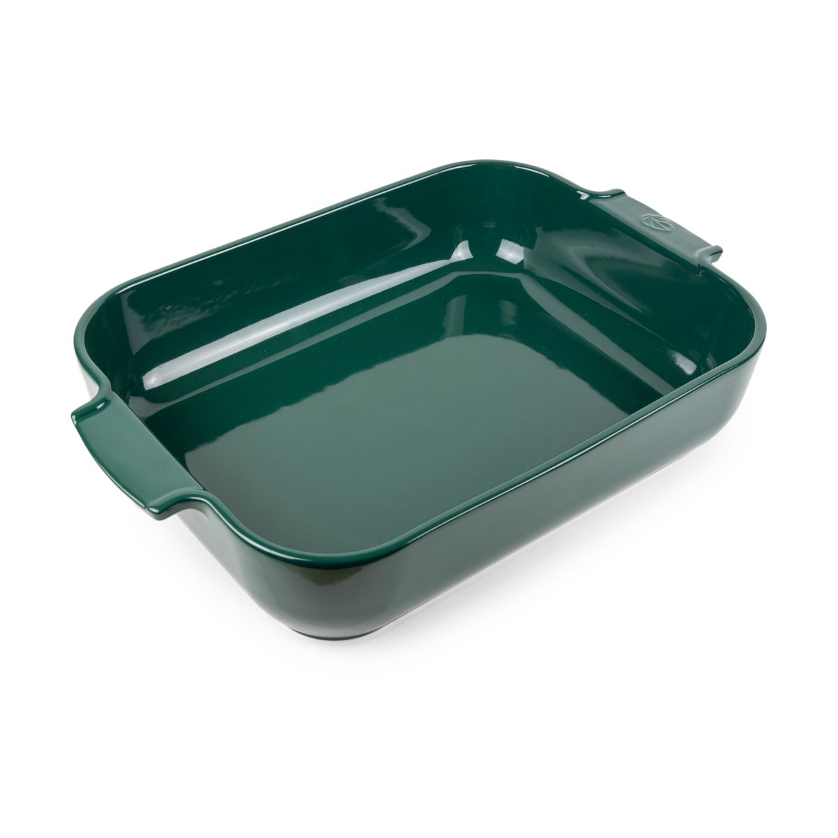 Peugeot Appolia keraaminen vuoka 26x40 cm Forest green