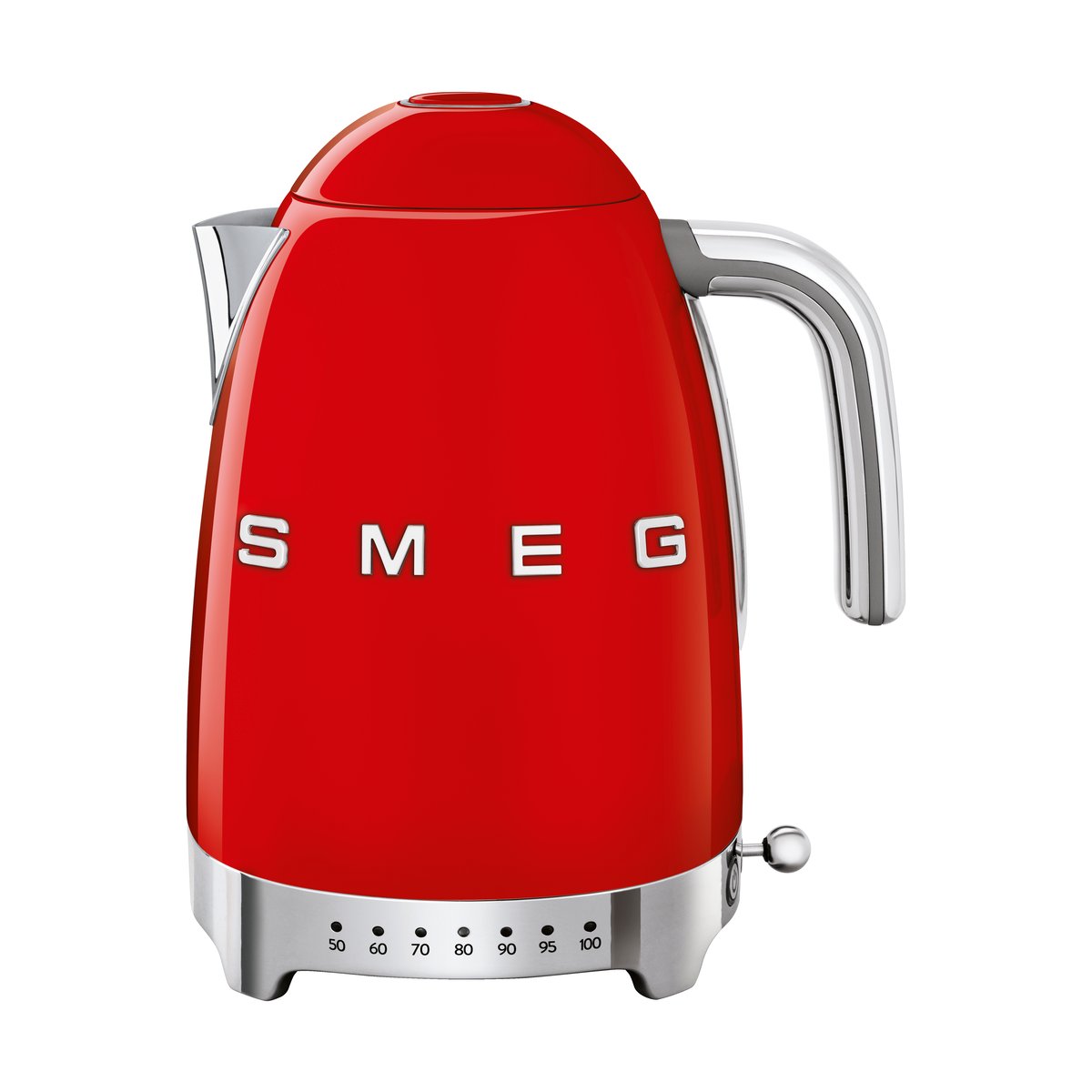 Smeg Smeg 50's Style vedenkeitin säädettävällä lämpötilalla 1,7 L Punainen