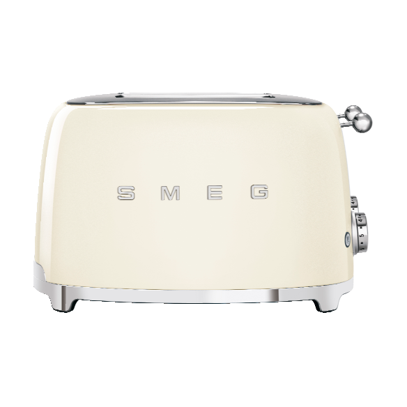 Smeg Smeg 50's Style leivänpaahdin 4x4 viipaletta Kermanvalkoinen