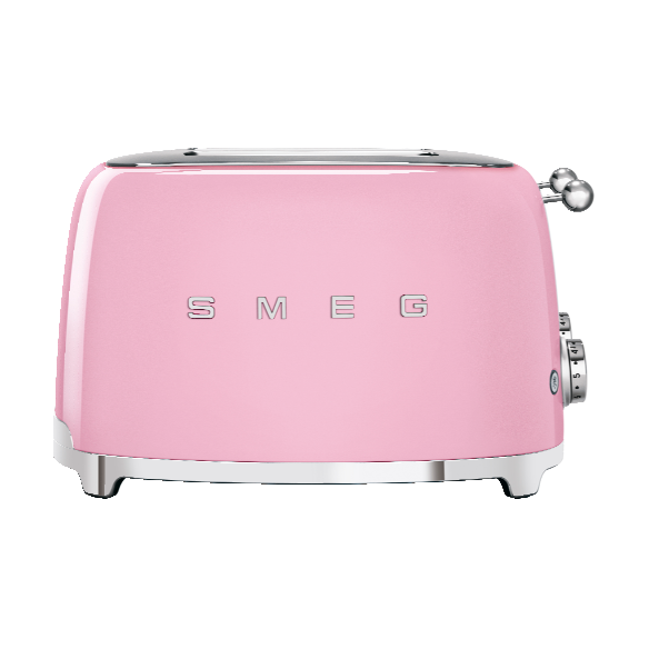 Smeg Smeg 50's Style leivänpaahdin 4x4 viipaletta Rosa