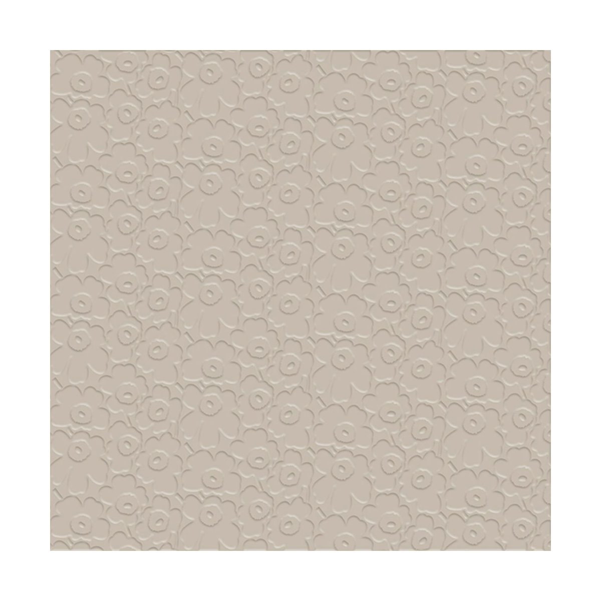 Marimekko Marimekko Unikko lautasliina 33x33 cm 20 kpl Vaalea beige