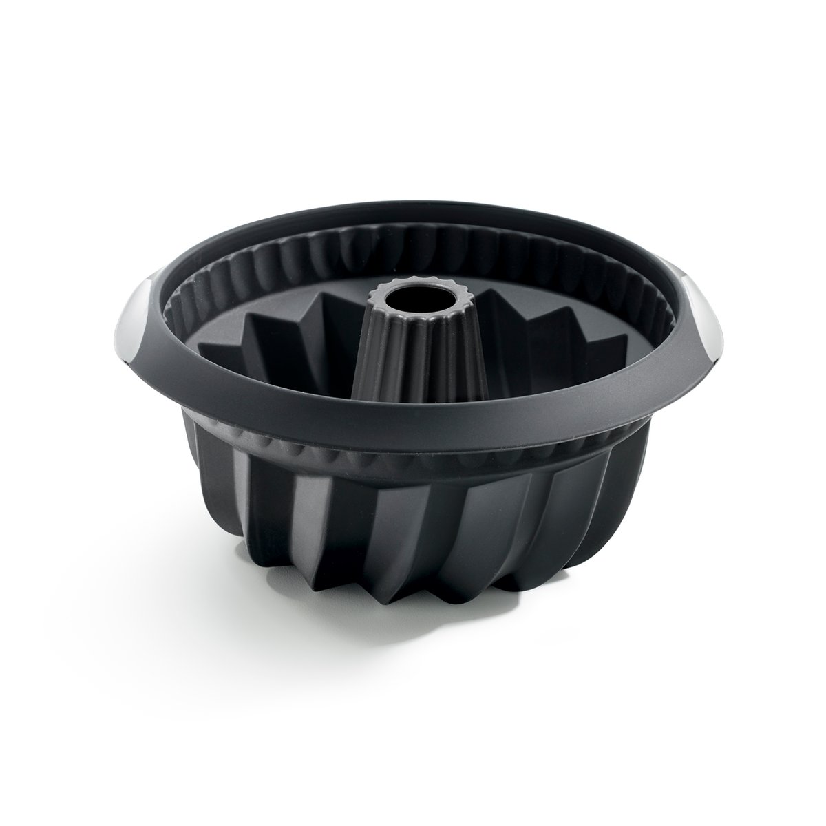 Lékué Lékué syvä savarinvuoka silikoni Ø22 cm Musta