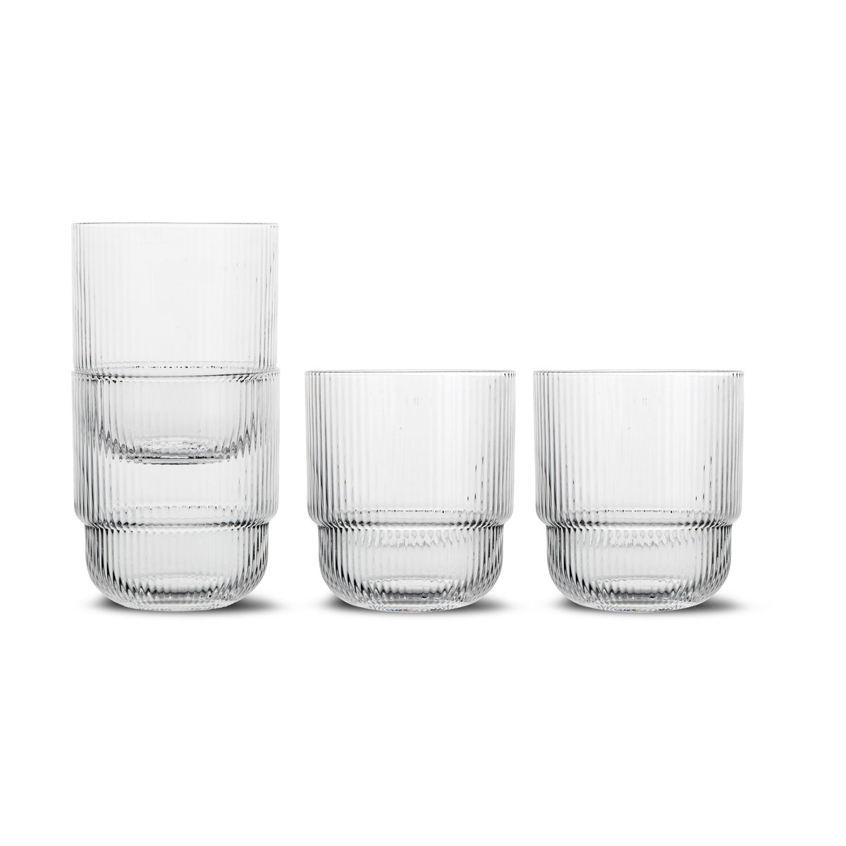 Sagaform Sagaform kirkas juomalasi 4-pack Kirkas