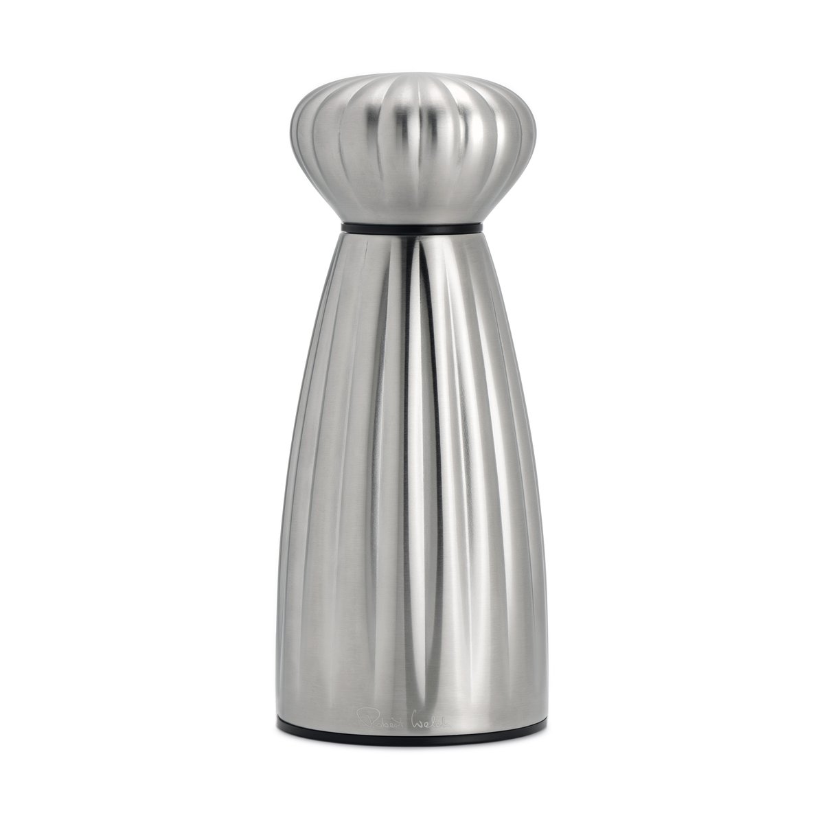 Robert Welch Palm satin pippurimylly ruostumaton teräs 16,8 cm Musta