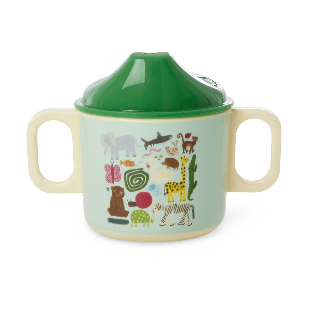 RICE Rice wildlife lastenmuki kahdella kahvalla 25 cl Minttu