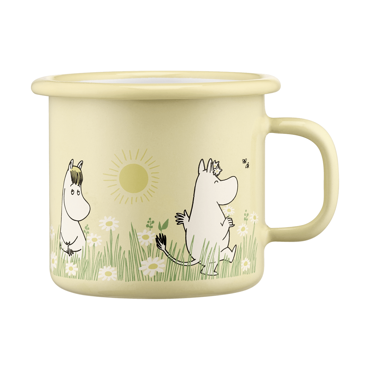 Muurla Moomin emalimuki 25 cl Meadow