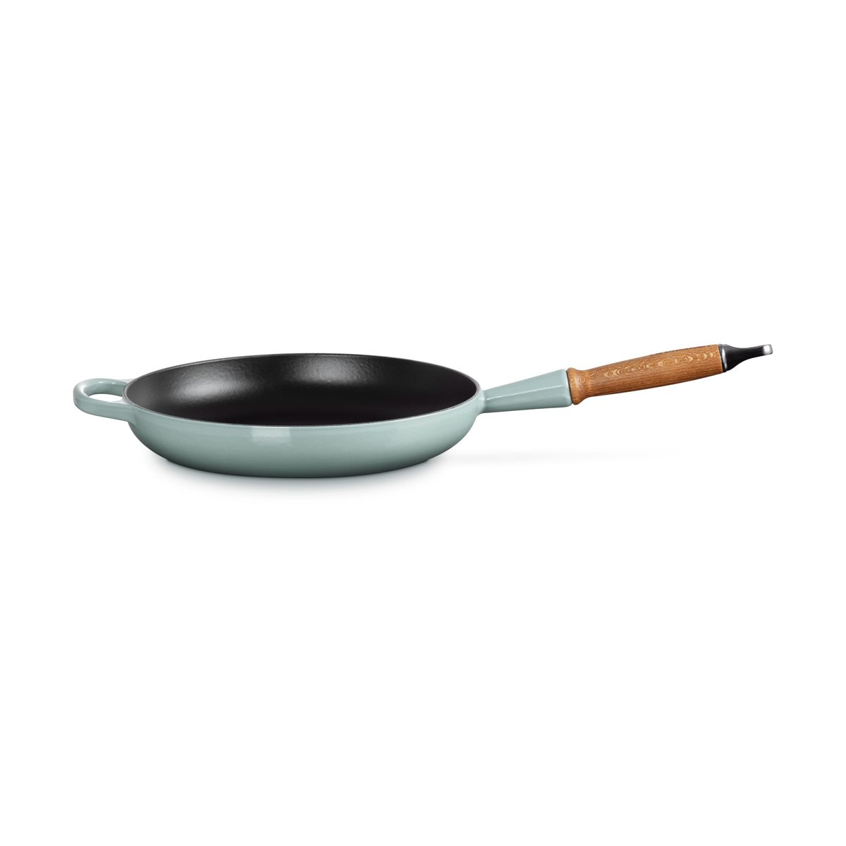 Le Creuset Le Creuset Signature -paistinpannu puukahvalla 28 cm Sea Salt