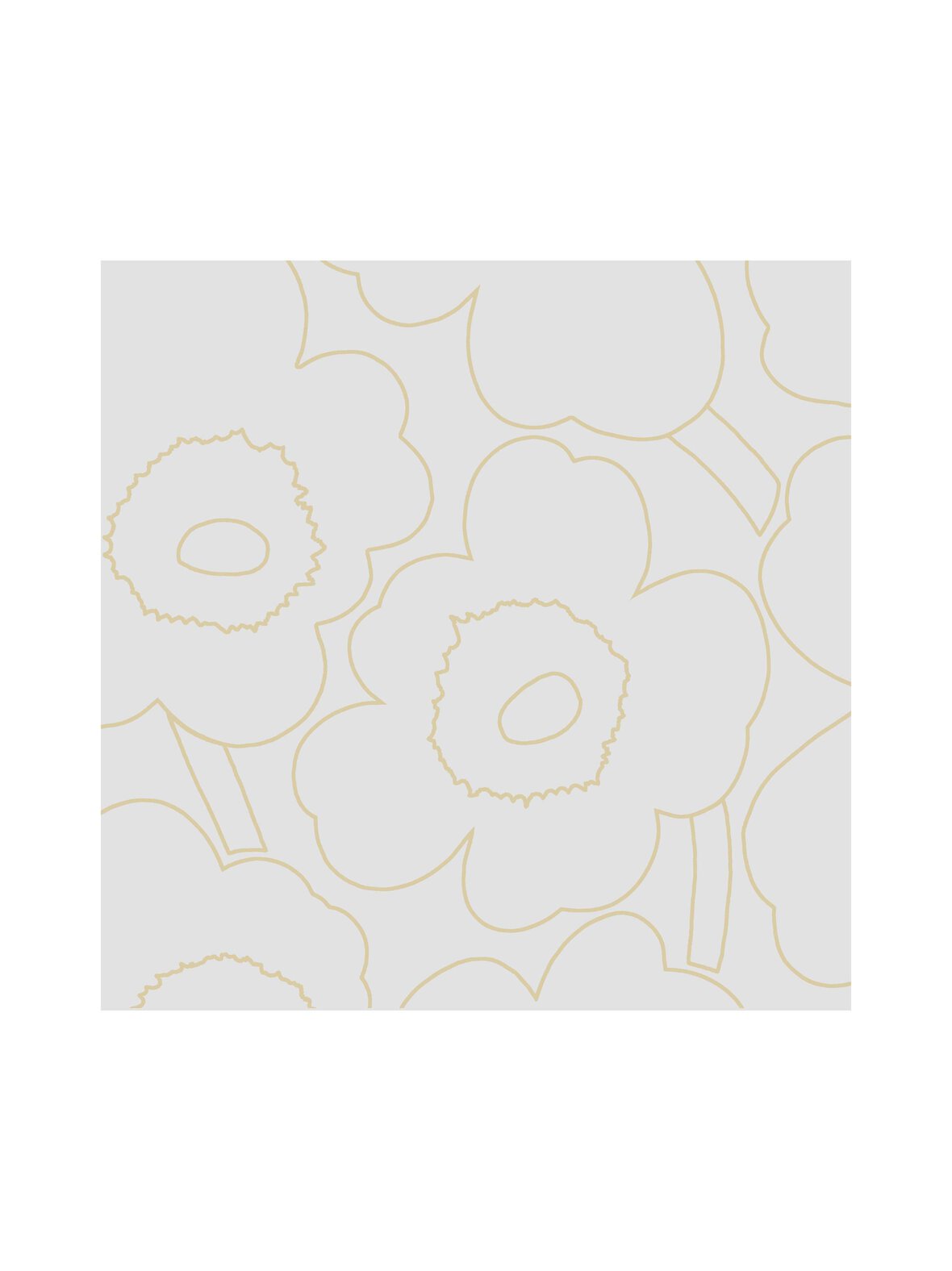 Piirto unikko -paperilautasliinat 20 kpl