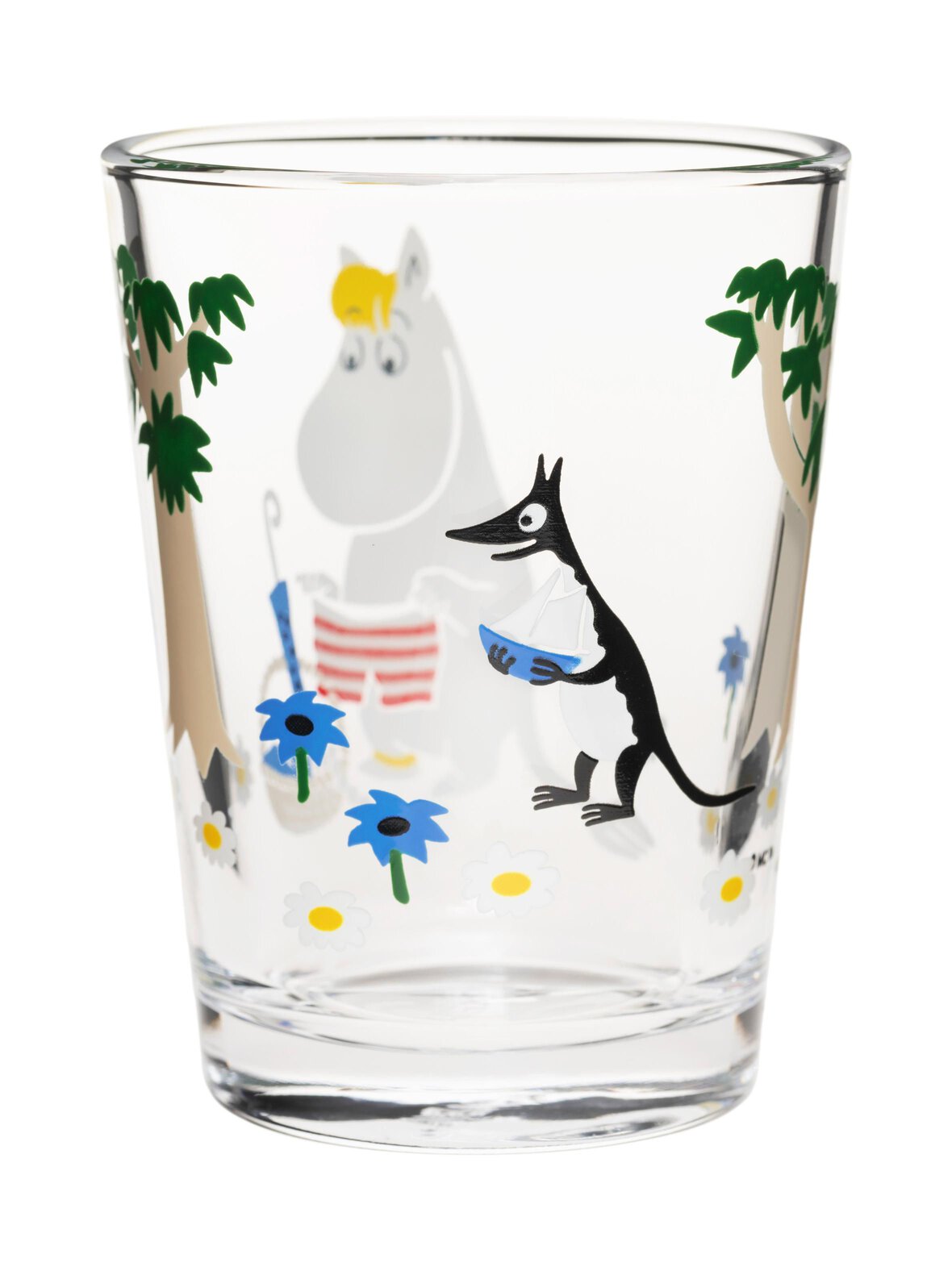 Moomin going on a vacation -juomalasi 22 cl