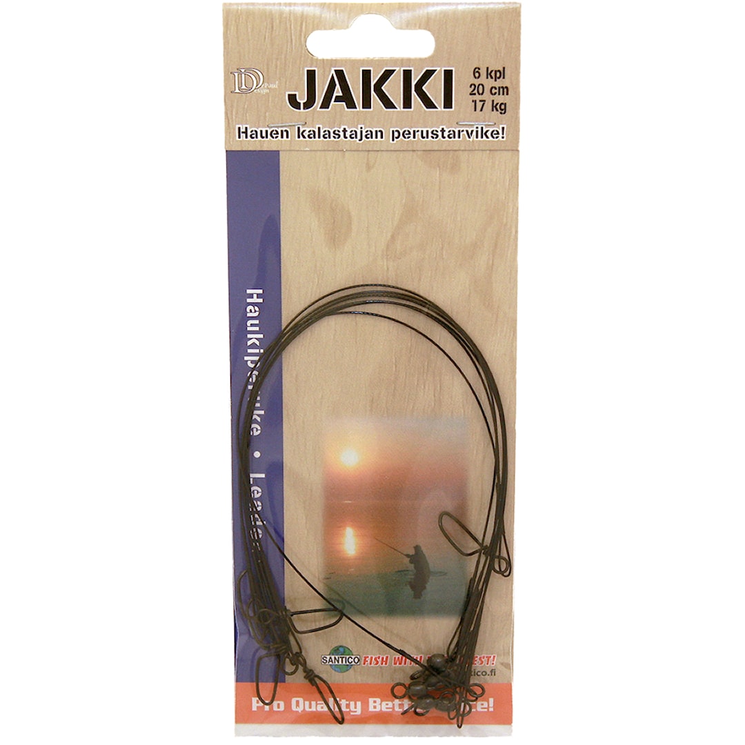 Jakki 20 cm vaijeriperuke 6 kpl/pkt