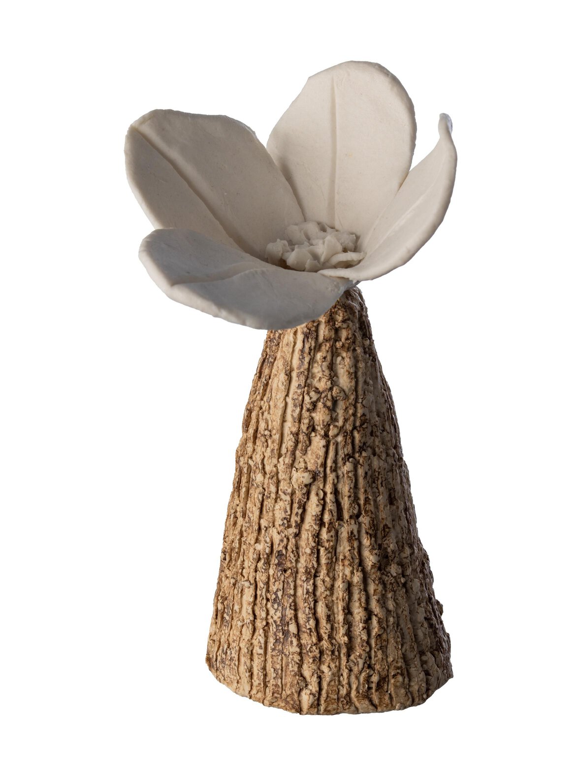 Niittykukka -keramiikkaveistos, 16 cm