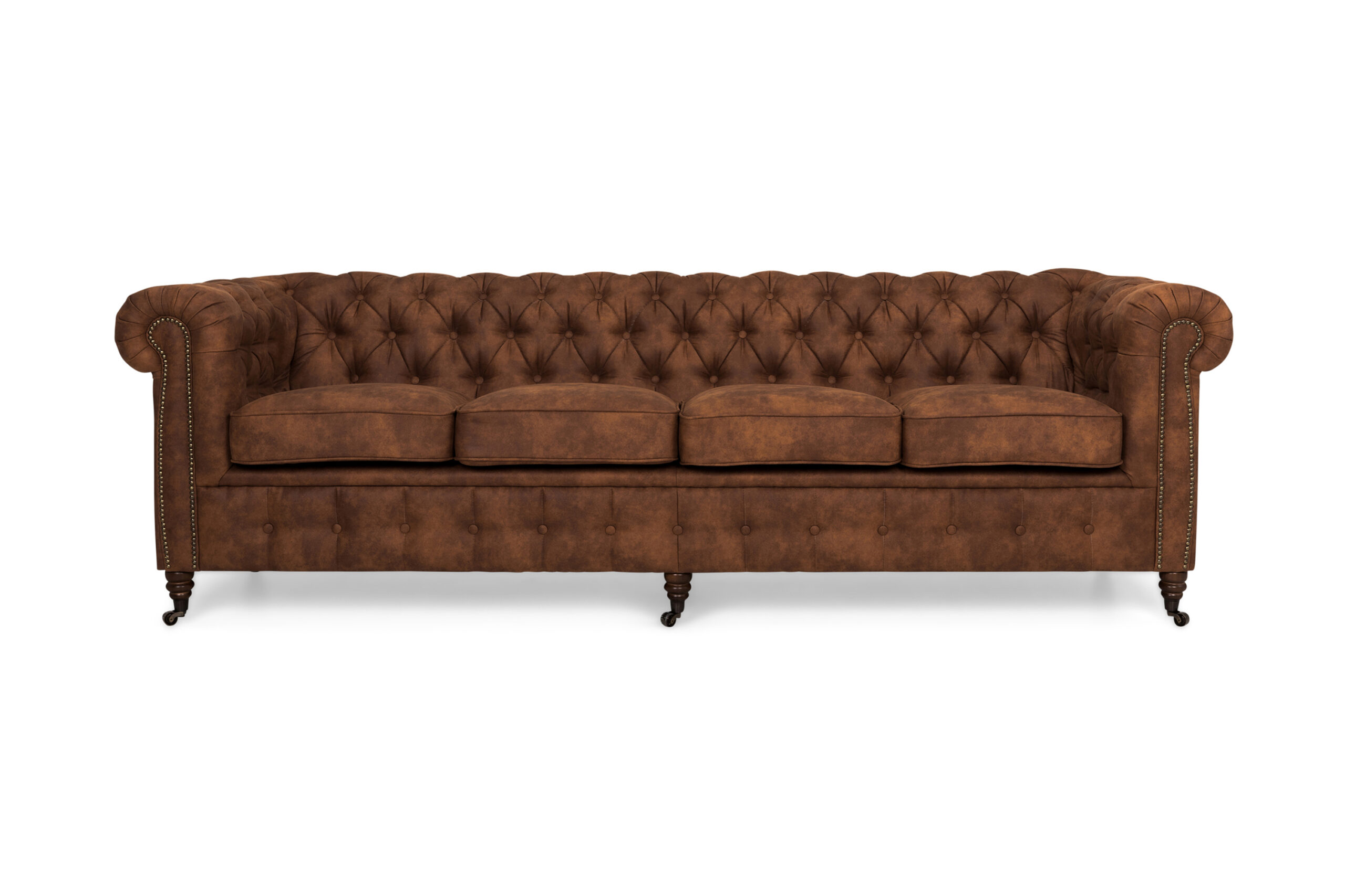 Sohva Chester Deluxe 4:n ist Vintage - Konjakki