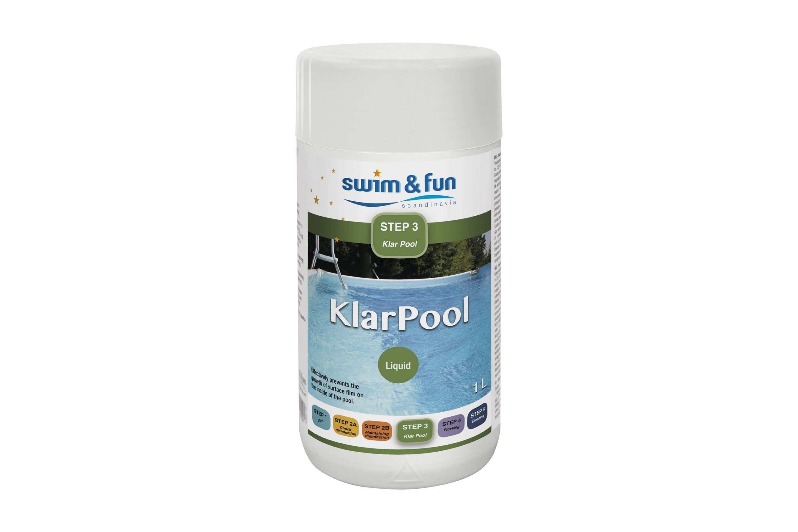 Clear pool 1 Litra Leväaine - Monivärinen