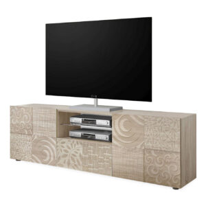 TV-taso Bayoner 181 cm - Ruskea