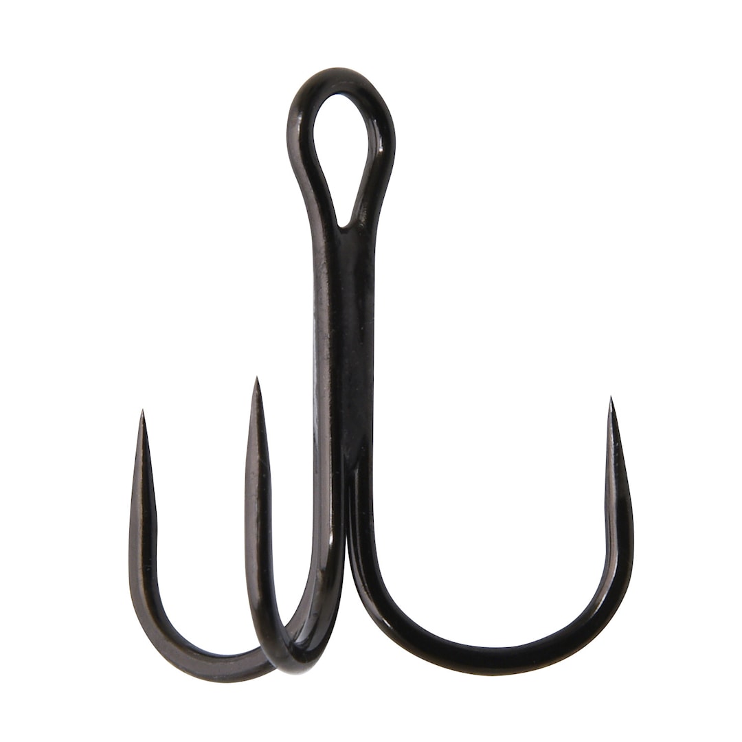 Mustad Ultrapoint TR78 Barbless Treble väkäsetön 3-haarakoukku #3/0 5 kpl/pkt