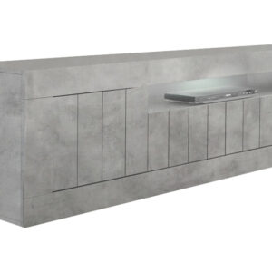 TV-taso Calpino 138 cm - Harmaameleerattu