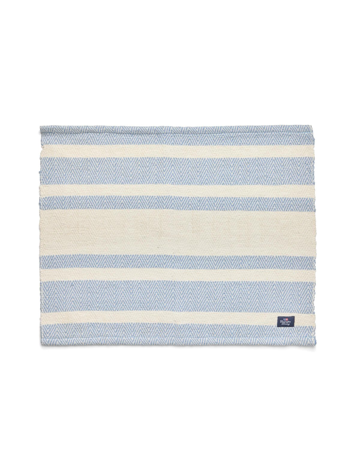 Striped herringbone -puuvillatabletti 40 x 50 cm