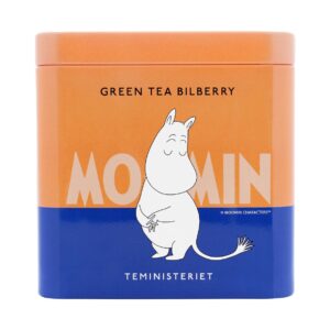 Moomin green tea bilberry -irtotee 100 g