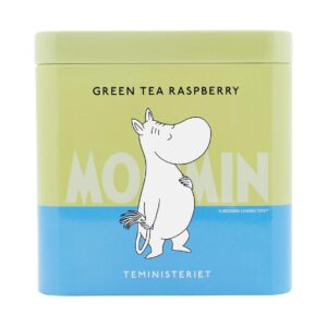 Moomin green tea raspberry -irtotee 100 g