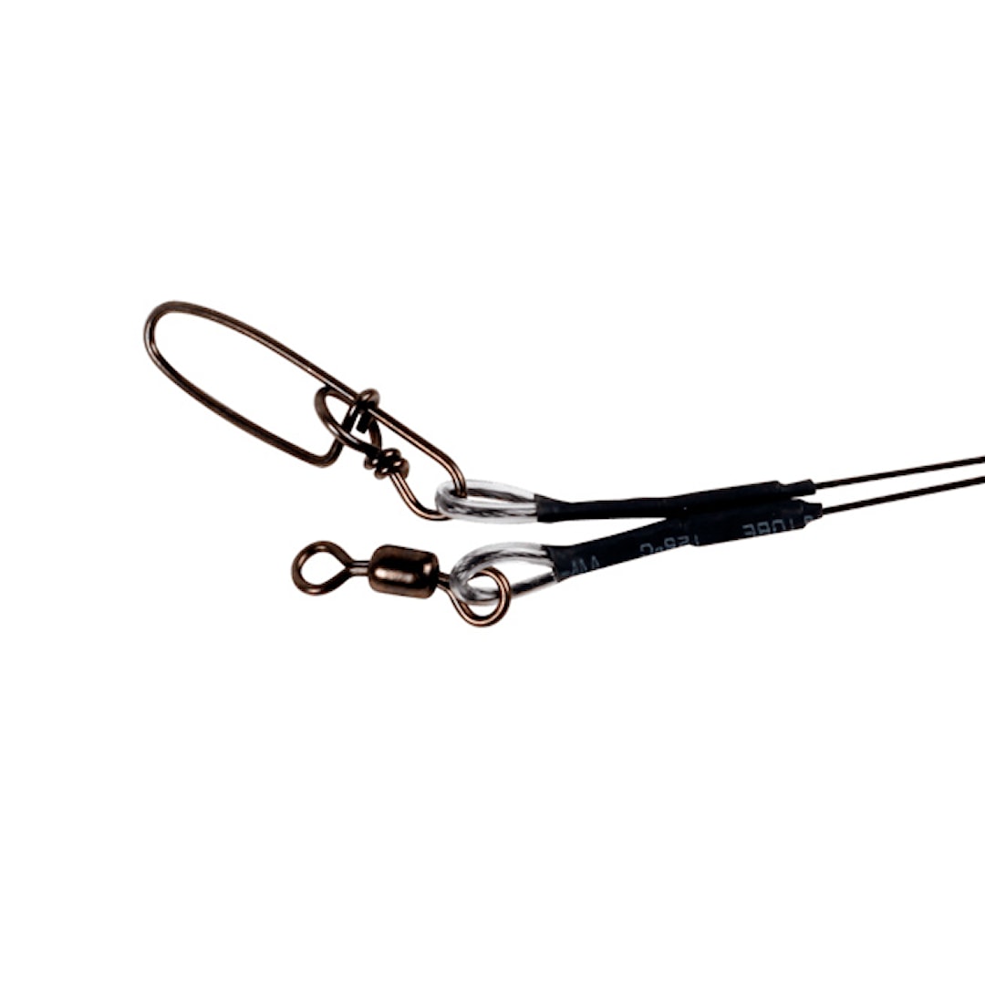 CWC Titanium Wire Leader 45 cm peruke #4 50 lb
