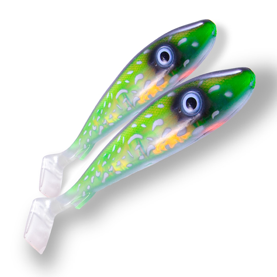 Svartzonker Flash Series McRubber Jr 17 cm 2 kpl /pkt Baby Pike
