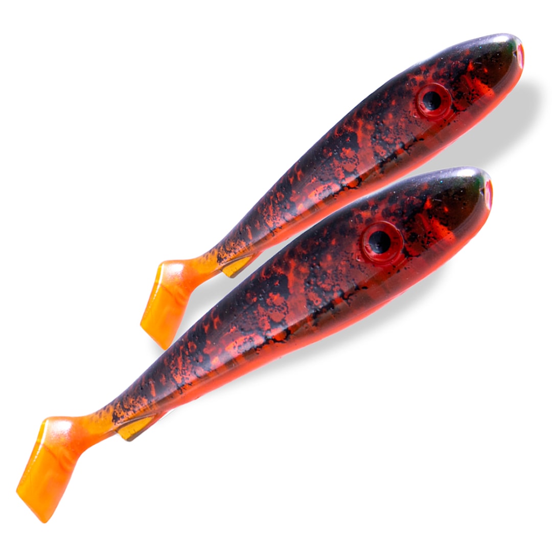 Svartzonker Flash Series McRubber 21 cm 2 kpl /pkt Crappie Burbot