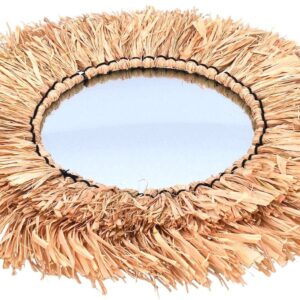 Weiste Raffia seinäpeili 52 cm
