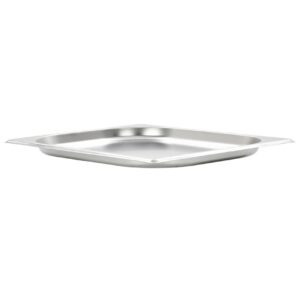 Ruokavuoat 8 kpl GN 1/2 20mm ruostumaton teräs - Hopea