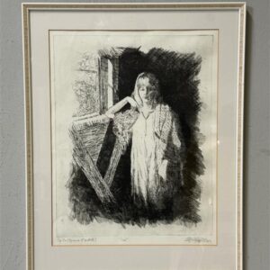 Taulu grafiikka "Tea" tunnistamaton -83