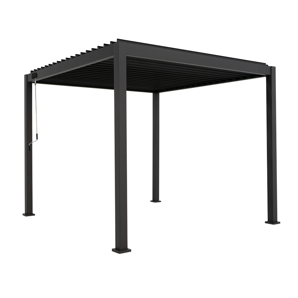 Brafab, SOMBRA Pergola 300x300cm - Antrasiitti