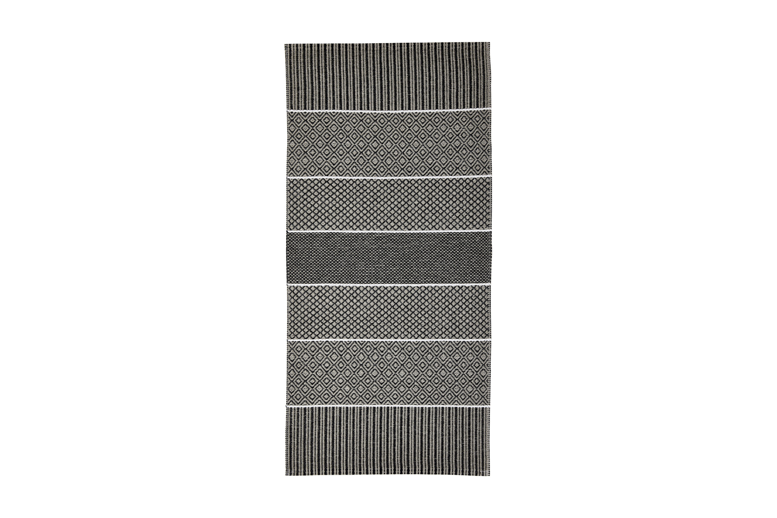 Muovimatto Alfie 150x250 Käännettävä PVC Grafiitti - Horredsmattan
