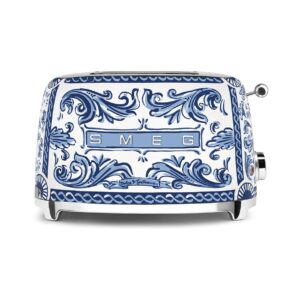 Smeg x dolce & gabbana "blu mediterraneo" -leivänpaahdin, 2 viipaleelle