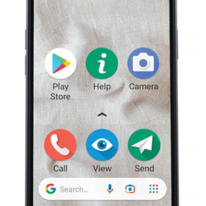 Doro 8180 32 Gt/2 GB -Android-puhelin, Harmaa