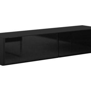 TV-taso Wishon 140 cm - Musta