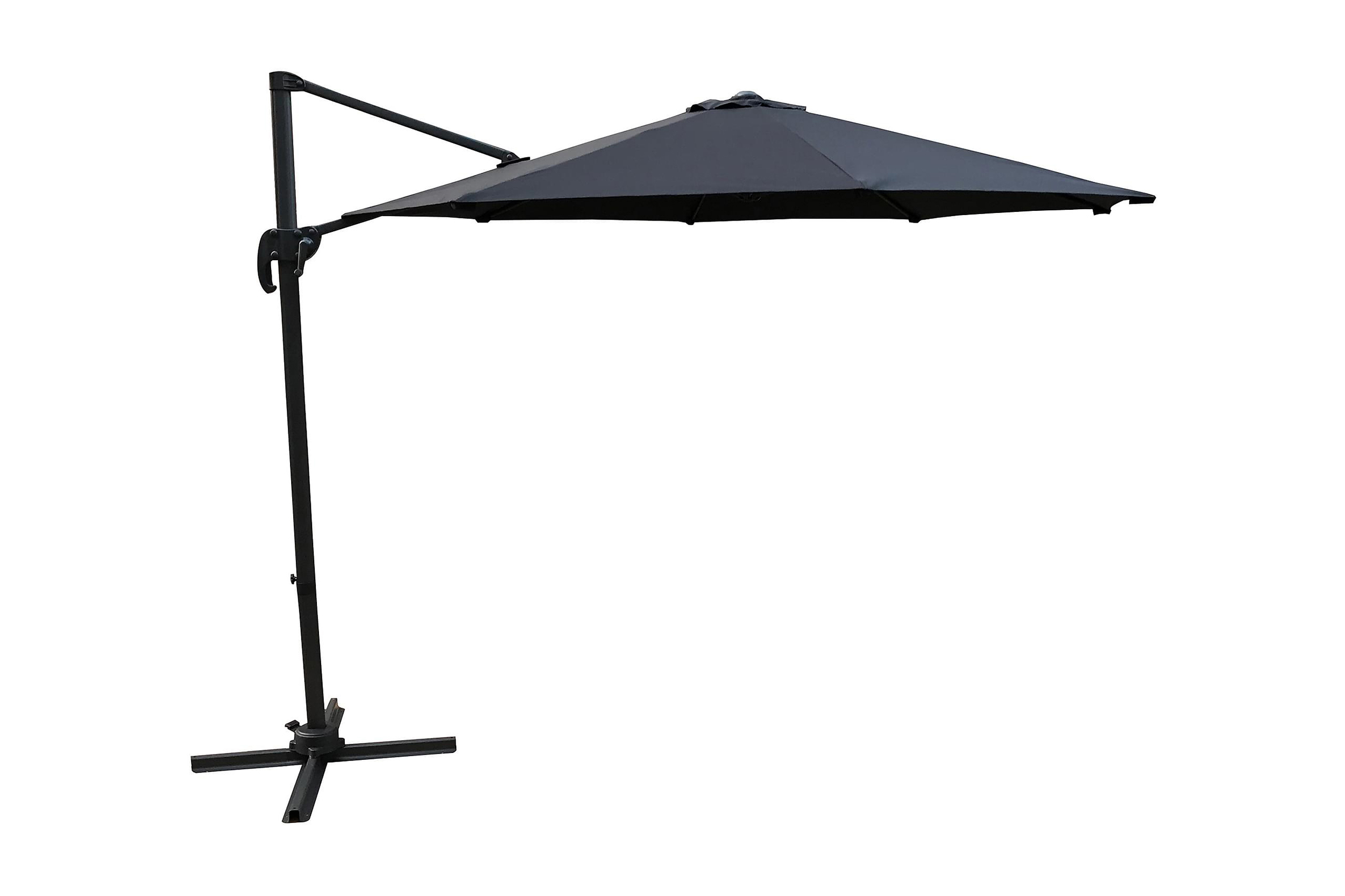 Aurinkovarjo Leeds 300 cm Musta - Venture Home