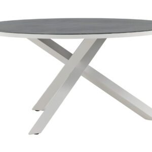 Ruokapöytä Copacabana Pyöreä 140 cm - Harmaa/Valkoinen