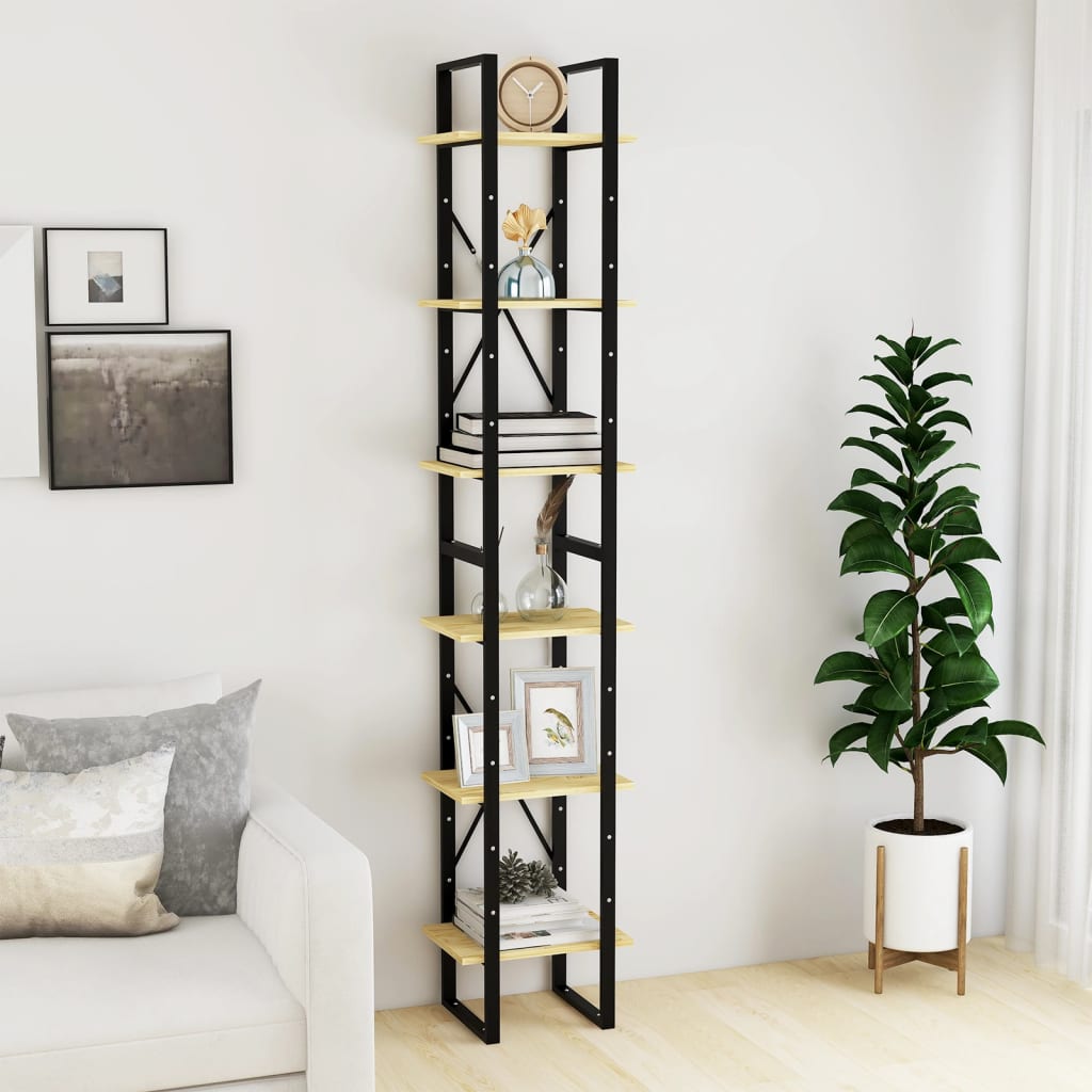 vidaXL Korkea kaappi 40x30x210 cm täysi mänty