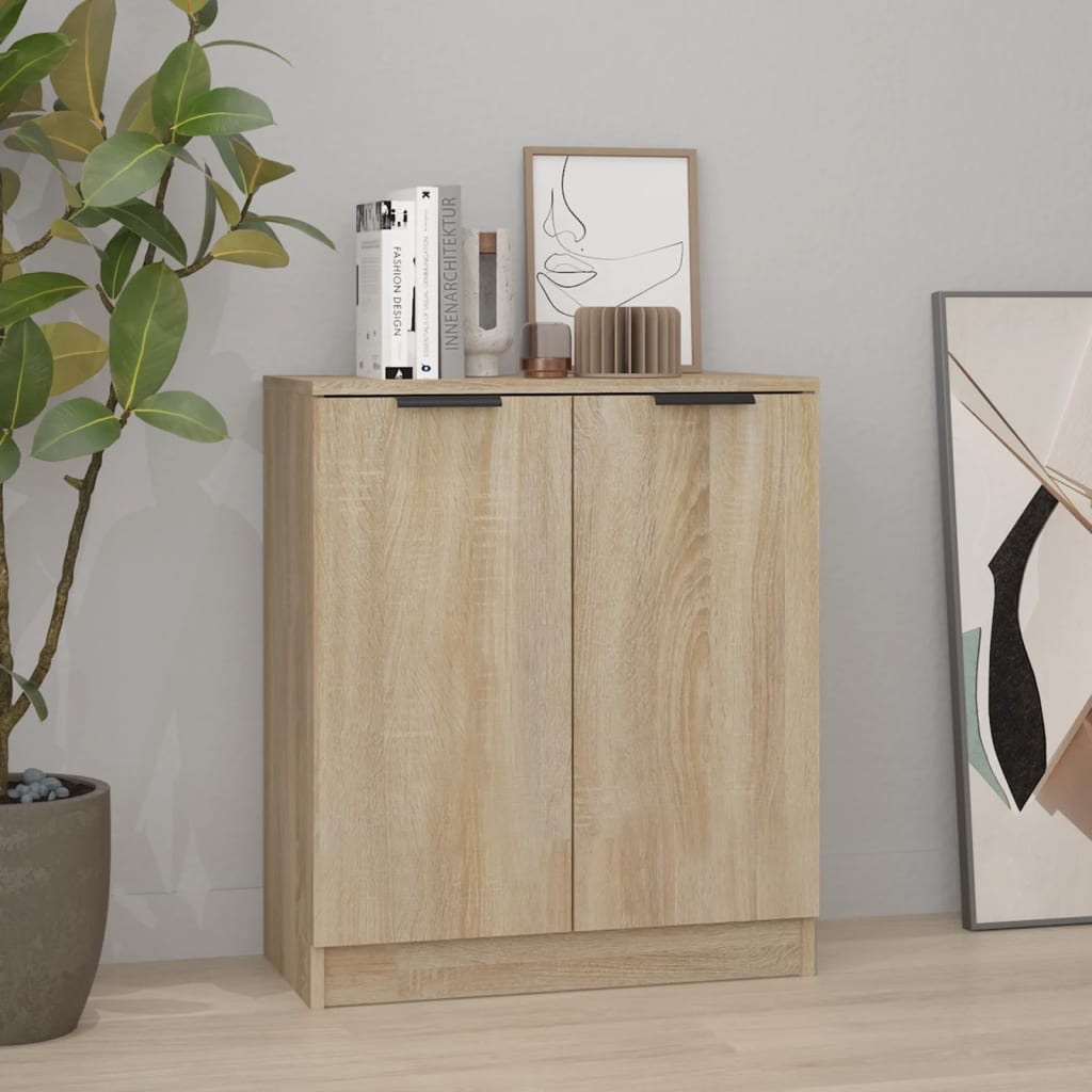 vidaXL Senkki Sonoma-tammi 60x30x70 cm tekninen puu