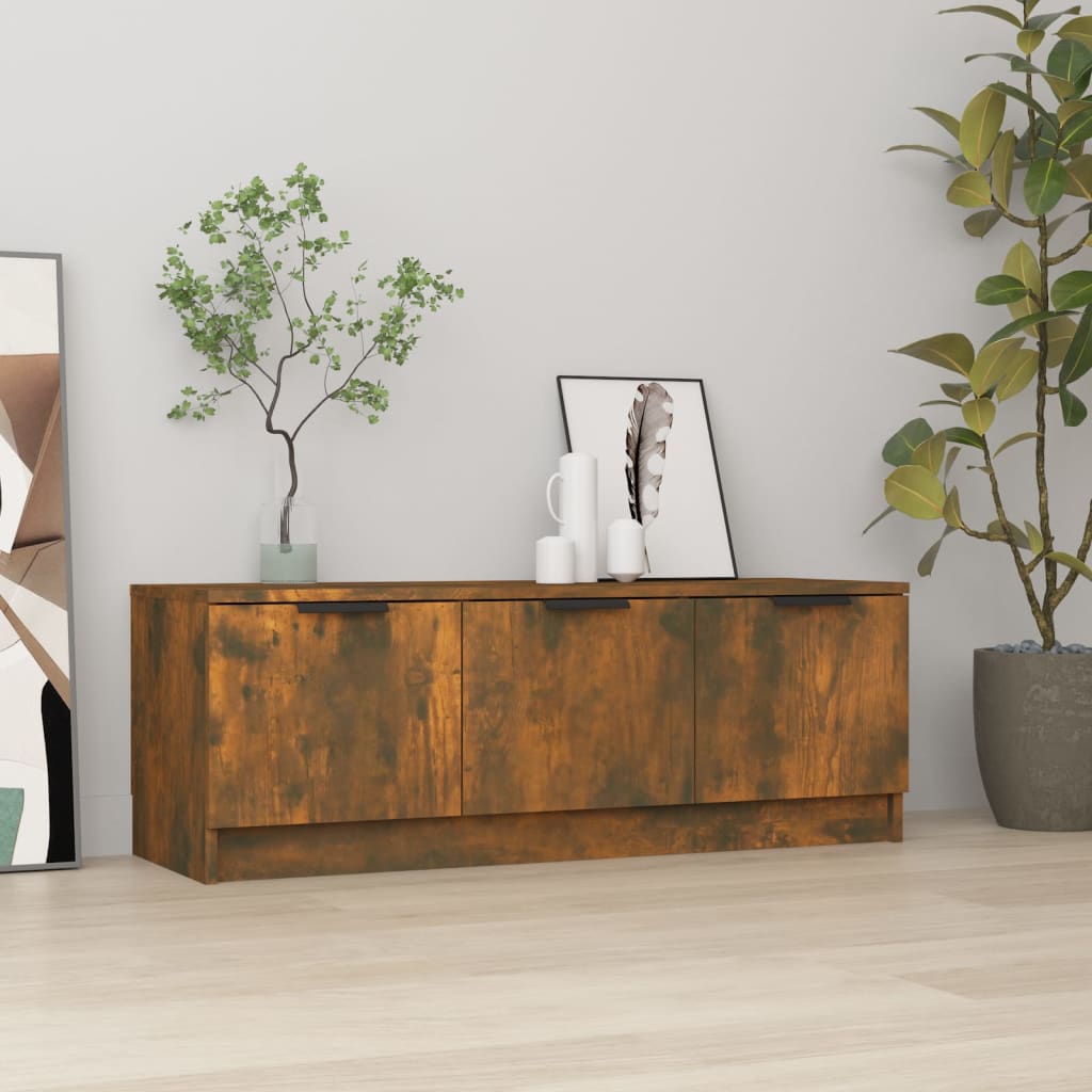 vidaXL TV-taso savutammi 102x35x36,5 cm tekninen puu