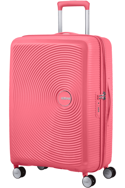 American Tourister Soundbox 67cm Exp. -matkalaukku, sun kissed coral