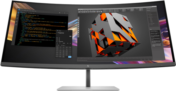 HP 738pu S7 Pro. 37.5" WQHD+, 4ms, 60hz, Thunderbolt, IPS-kaareva näyttö