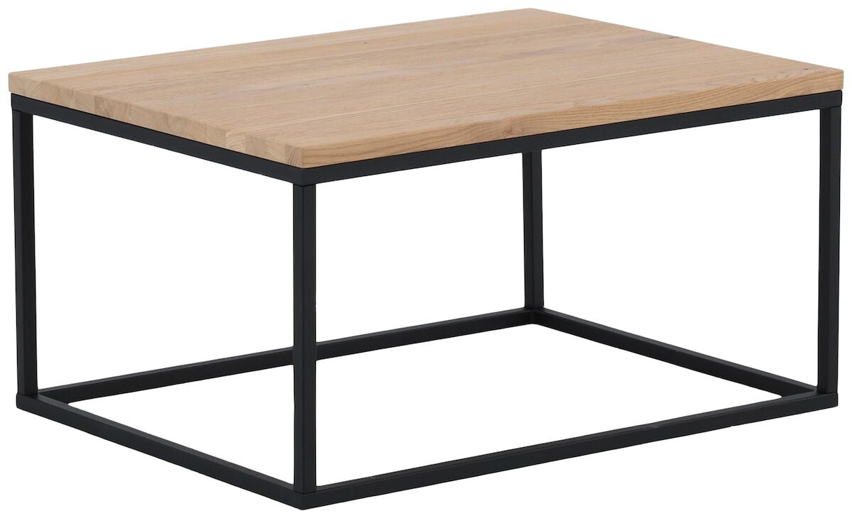 Poukama sohvapöytä 60x80 tammi/musta