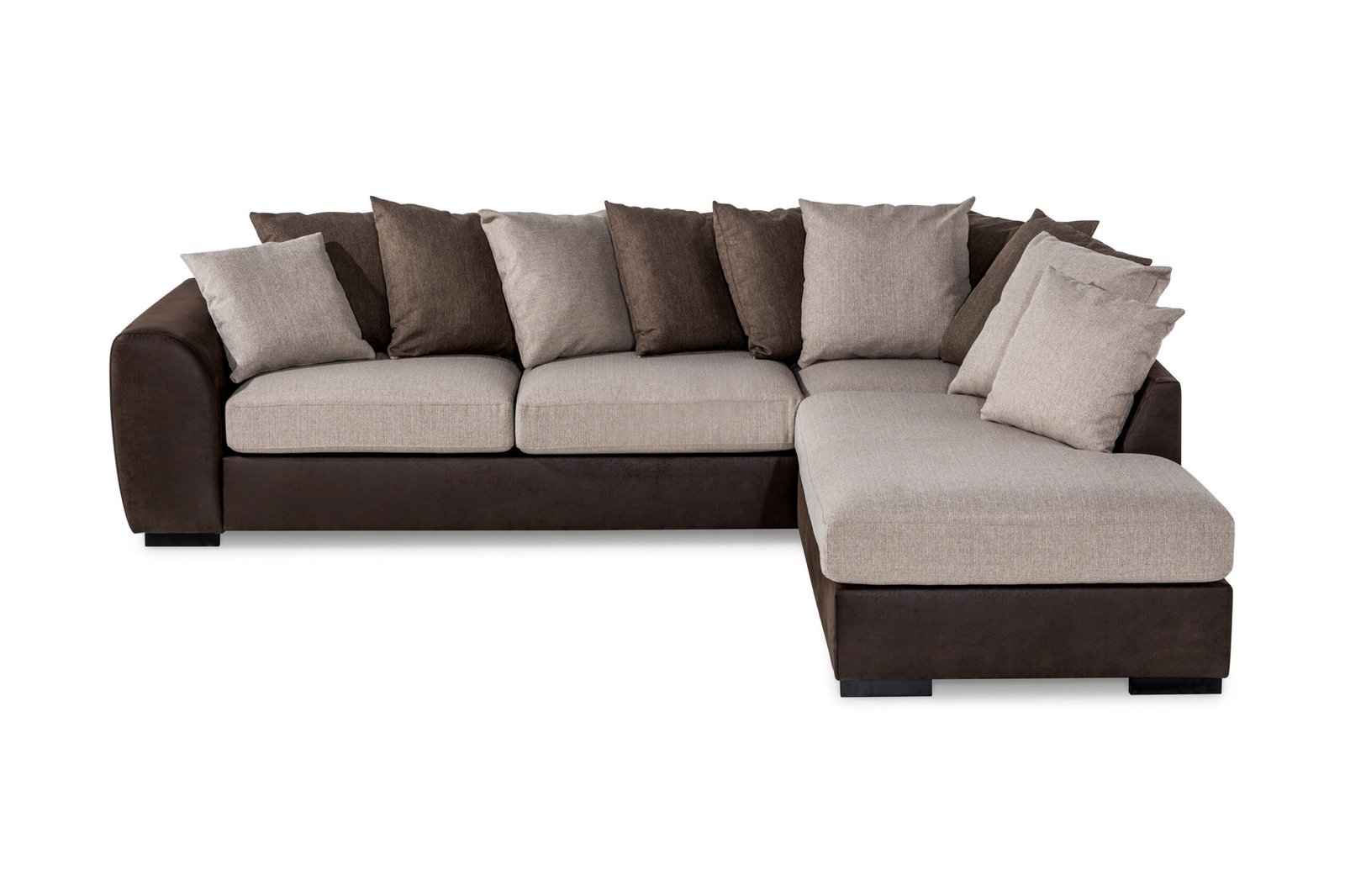 3:n ist Havanna Avopääty Oikea Heittotyynyt - Ruskea/Beige