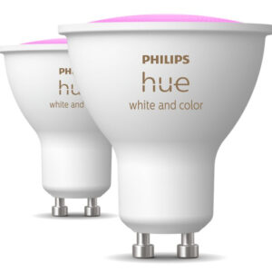 Hue White and Color Ambiance GU10 400lm 2-pack