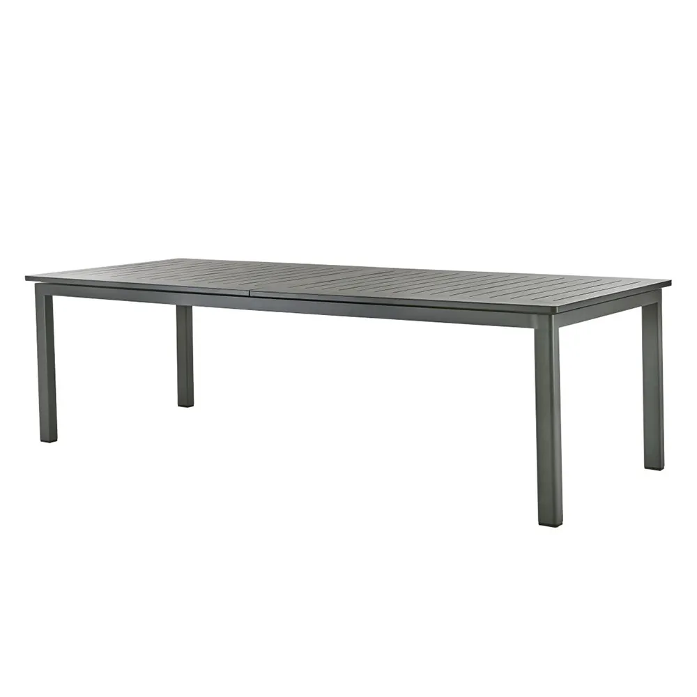 Brafab, Lomma ruokapöytä 100x260-380 cm Antrasiitti