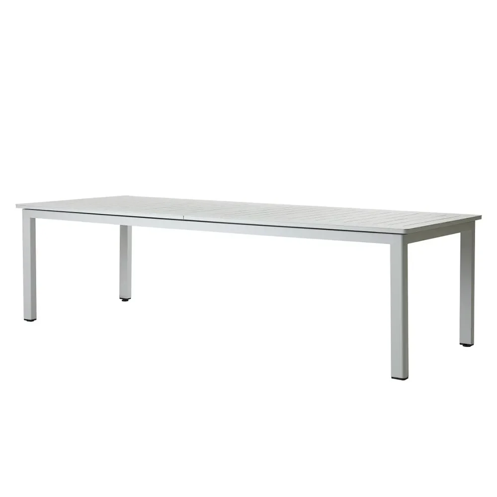 Brafab, Lomma ruokapöytä 100x260-380 cm Light grey