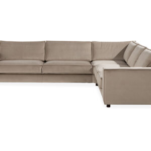 Kulmasohva Leonora Large Sametti - Beige