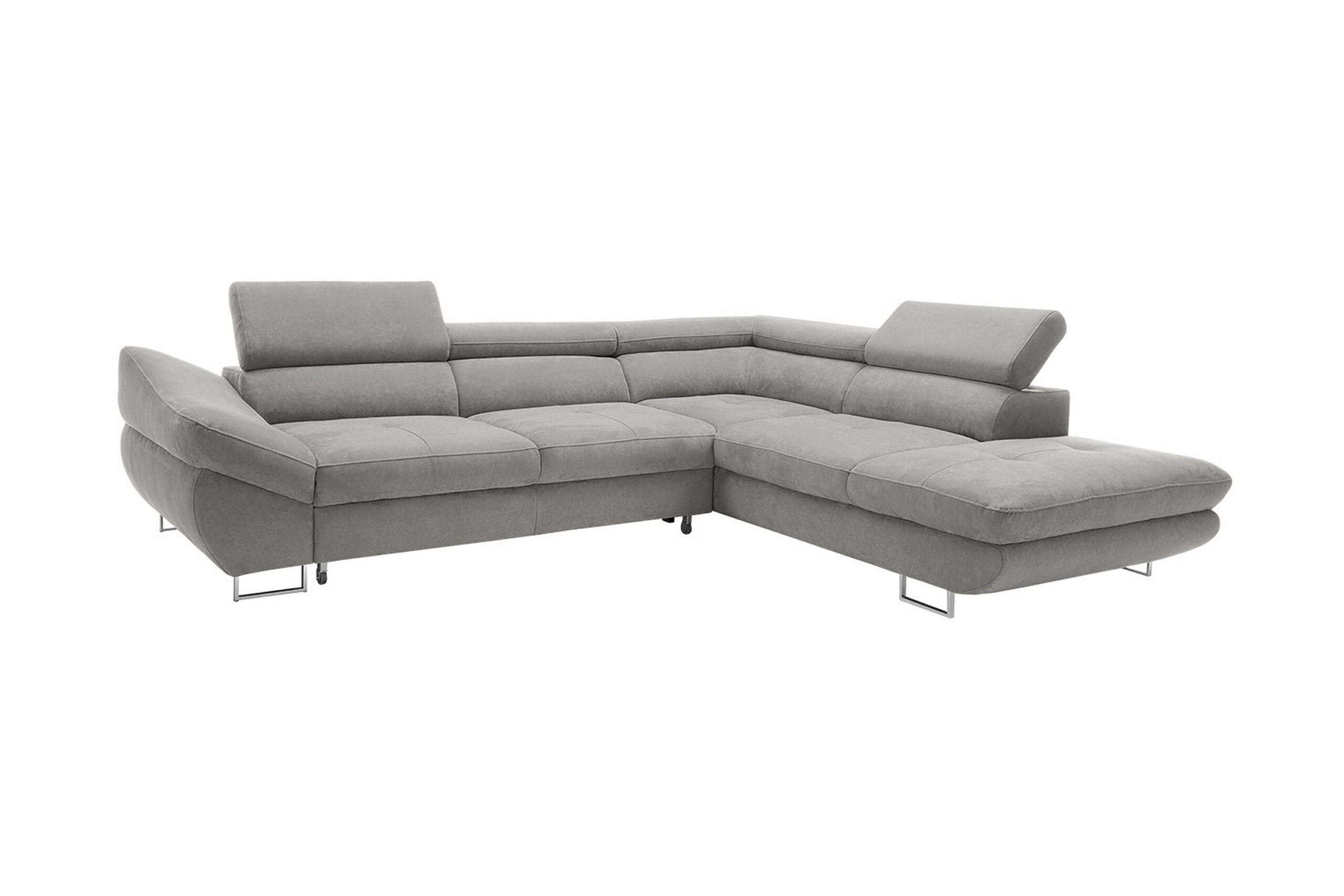 Divaanivuodesohva Fabio 280x235x88 cm - Beige/Harmaa