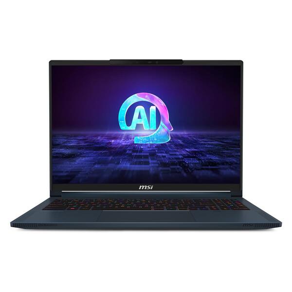 MSI Stealth 16 AI Studio 16" UHD+ 120Hz, Intel Core Ultra 9 185H, 32Gb RAM, 2Tb SSD, GeForce RTX 4070, Win 11 Pro -pelikannettava, Star Blue