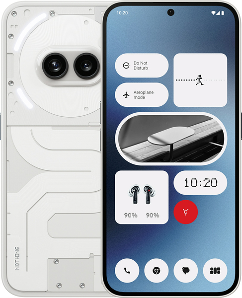 Nothing Phone (2a) 8/128 Gt -Android-puhelin, White